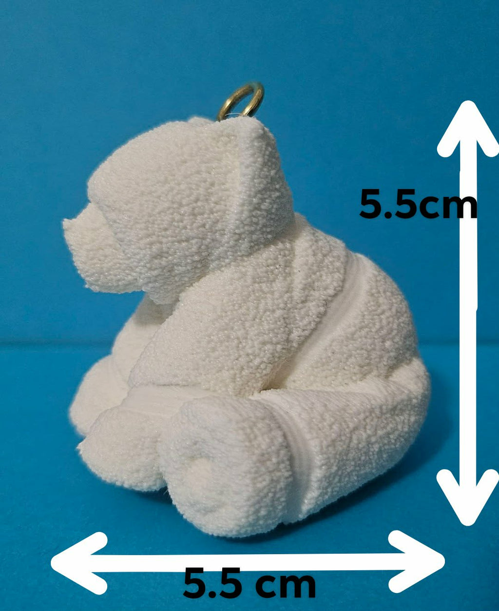Towel bear Key Chain
