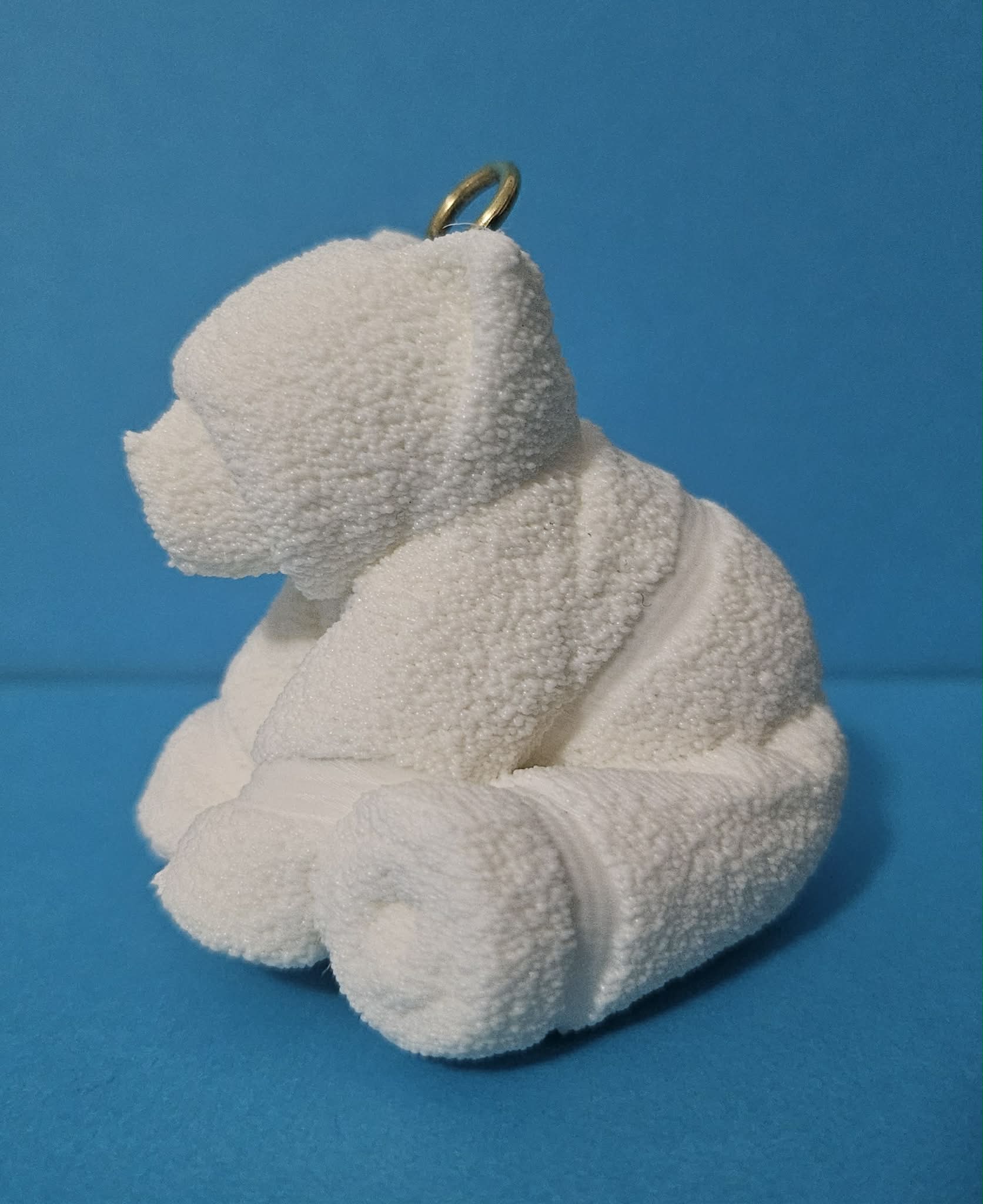 Towel bear Key Chain