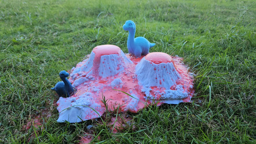 3D Printed Volcano Island