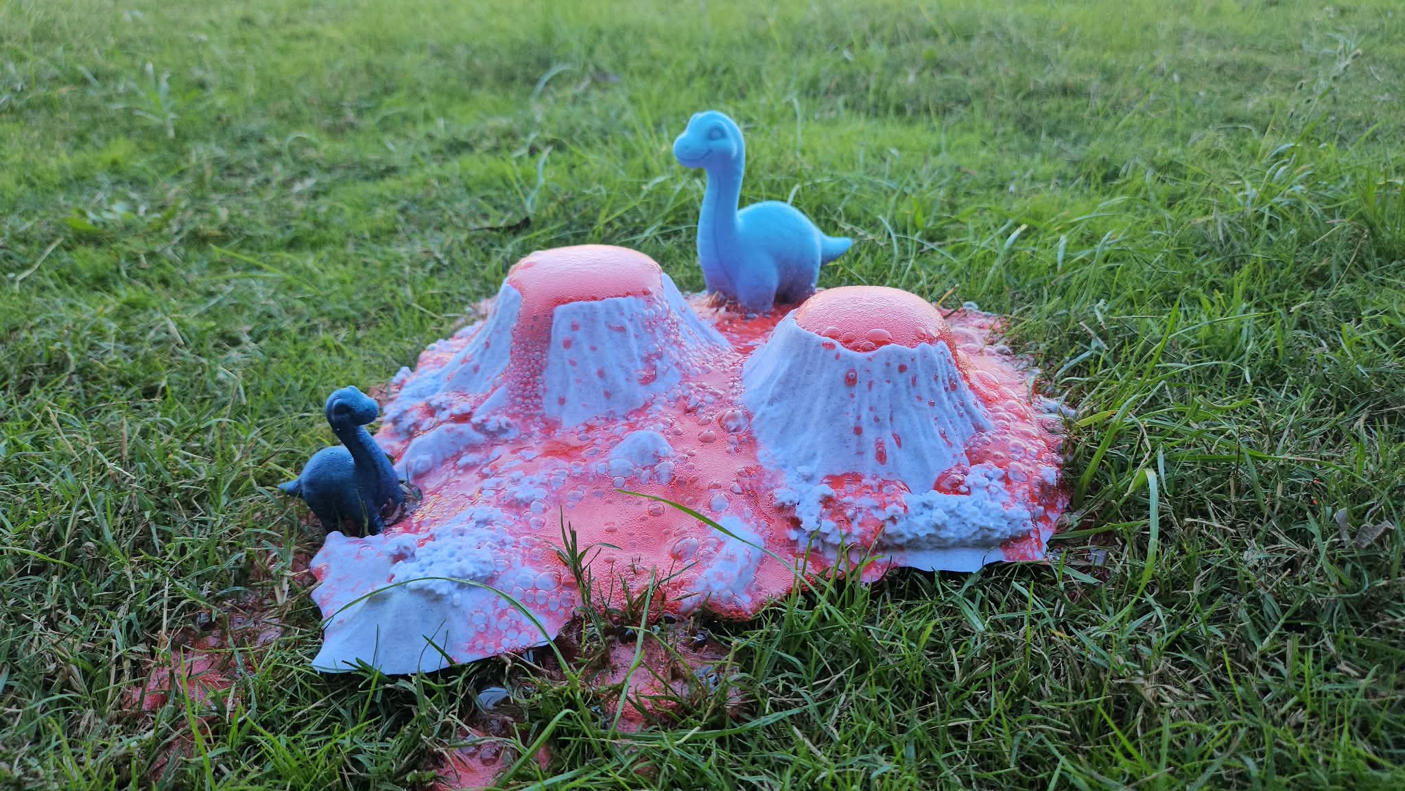3D Printed Volcano Island
